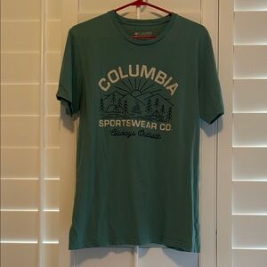 Columbia Teal Graphic Men's Tee